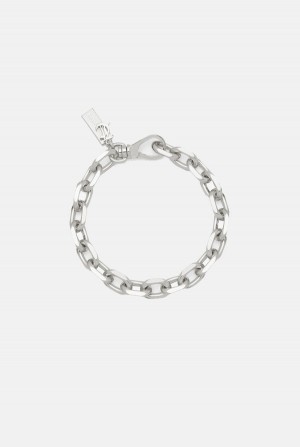 Juicy Couture Chunky JC Charm Bracelet Sølv | JC-SN652401