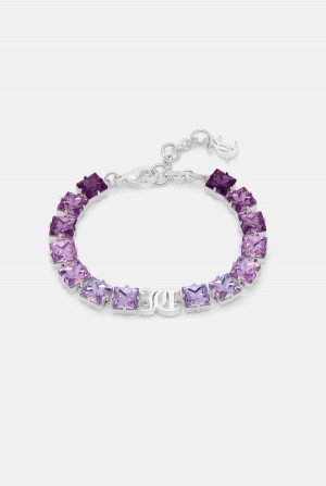 Juicy Couture Crystal JC Bracelet Lilla | JC-SN652360