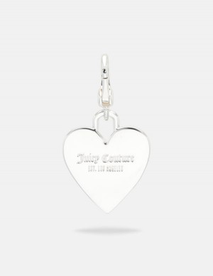 Juicy Couture Heart Disc Charm Sølv | JC-SN652407