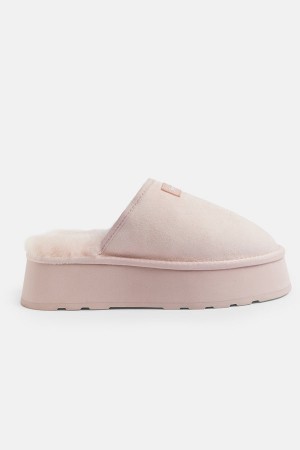 Juicy Couture Sheepskin Shearling Clog Rosa | JC-SN652195