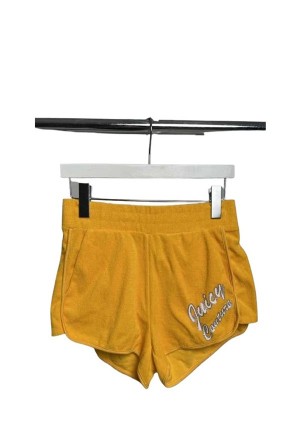 Juicy Couture Terry Logo Retro Shorts—rejuiced Gul | JC-SN651806