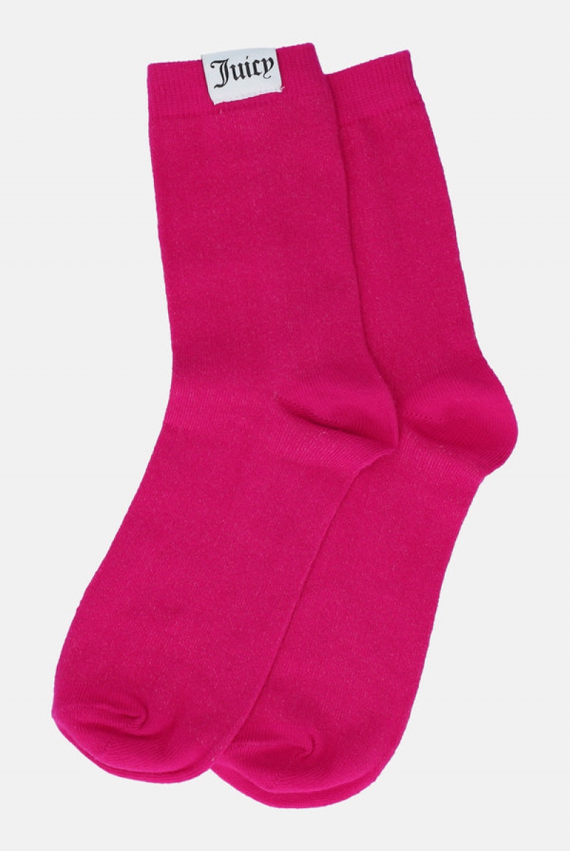 Juicy Couture 3 Pack Flag Label Sock Multicolor | JC-SN652323