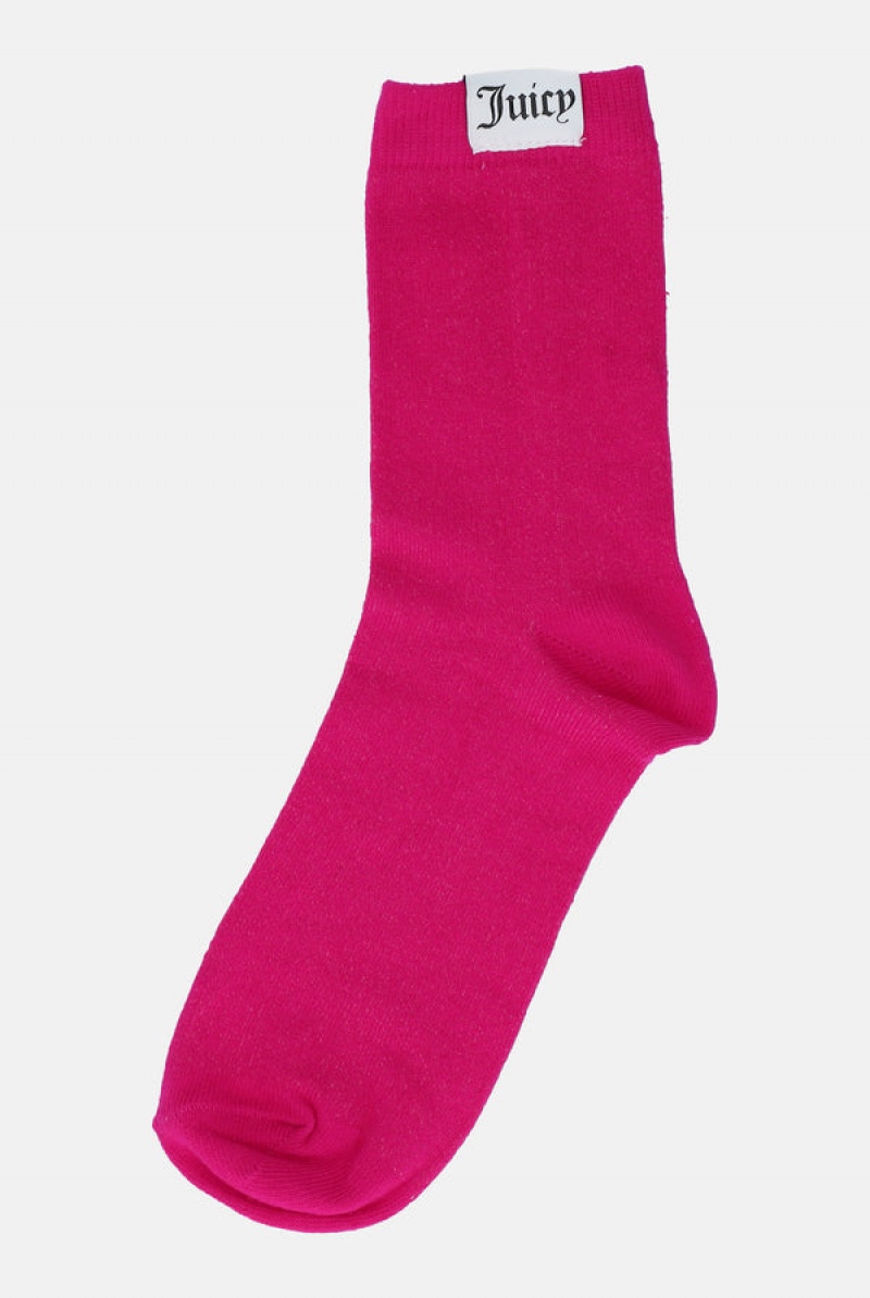 Juicy Couture 3 Pack Flag Label Sock Multicolor | JC-SN652323