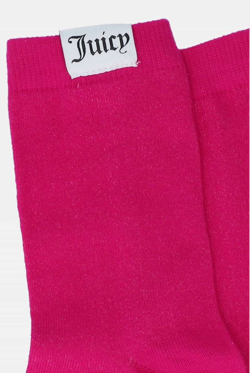 Juicy Couture 3 Pack Flag Label Sock Multicolor | JC-SN652323