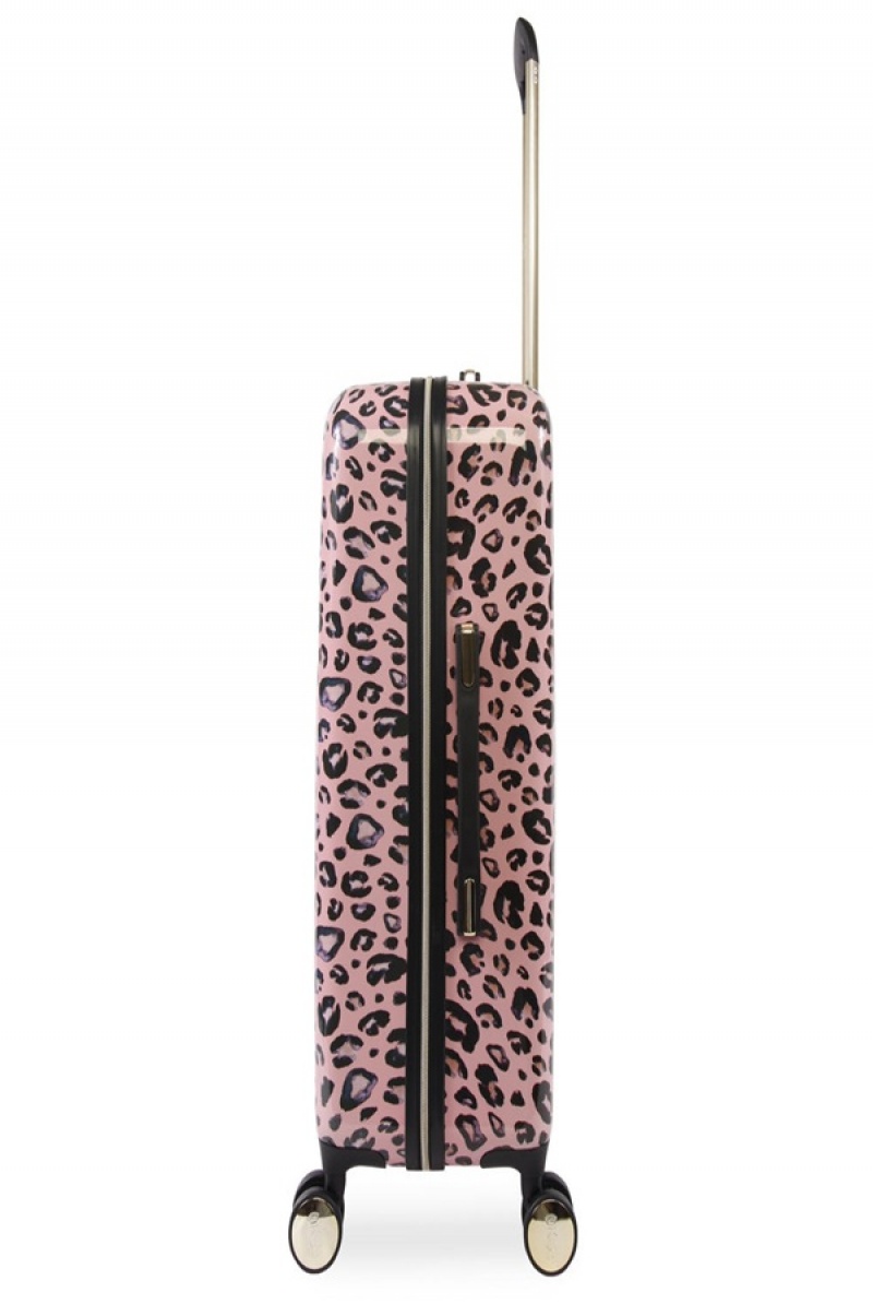 Juicy Couture 3-piece Hardside Spinner Luggage Set Rosa Leopard | JC-SN651917