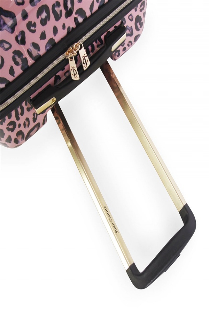 Juicy Couture 3-piece Hardside Spinner Luggage Set Rosa Leopard | JC-SN651917