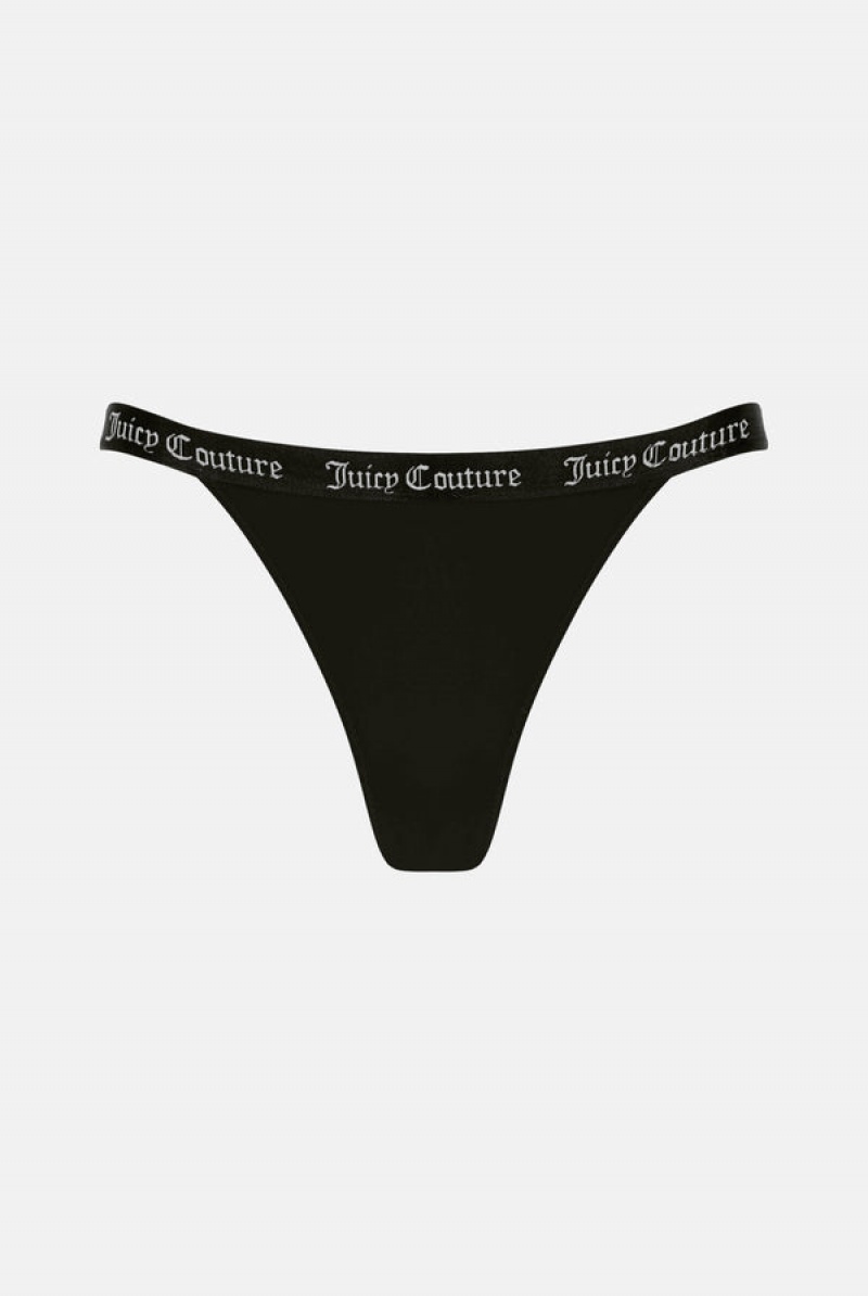 Juicy Couture Blonder Trim Tanga Briefs Pack X3 Multicolor | JC-SN652241