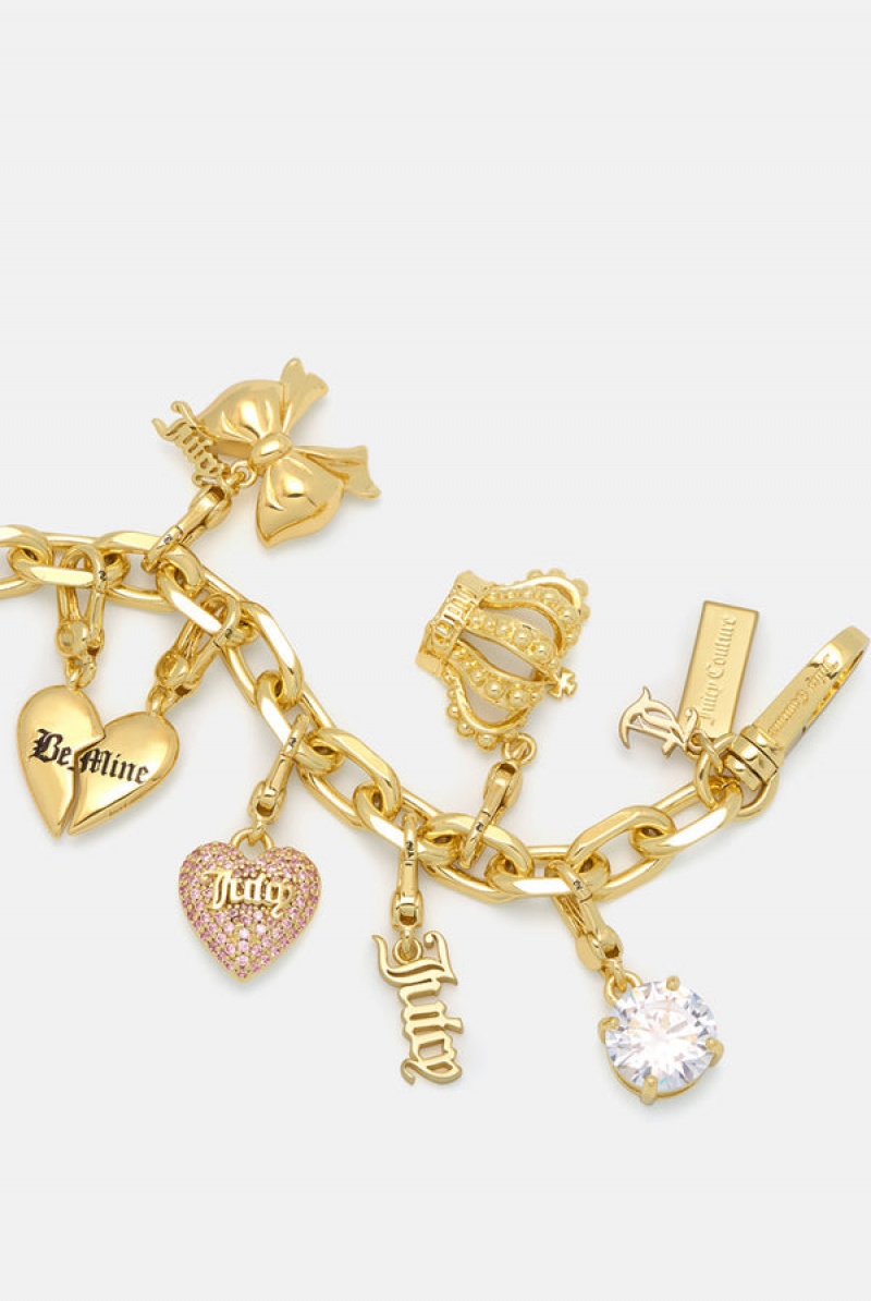 Juicy Couture Broken Heart 'mine' Charm Gull | JC-SN652395