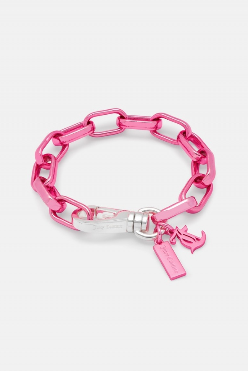 Juicy Couture Chain JC Bracelet Rosa | JC-SN652358