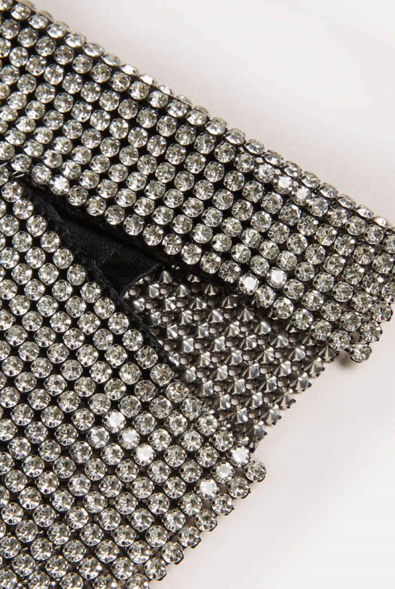 Juicy Couture Chainmail Mini Skirt Sølv | JC-SN652293