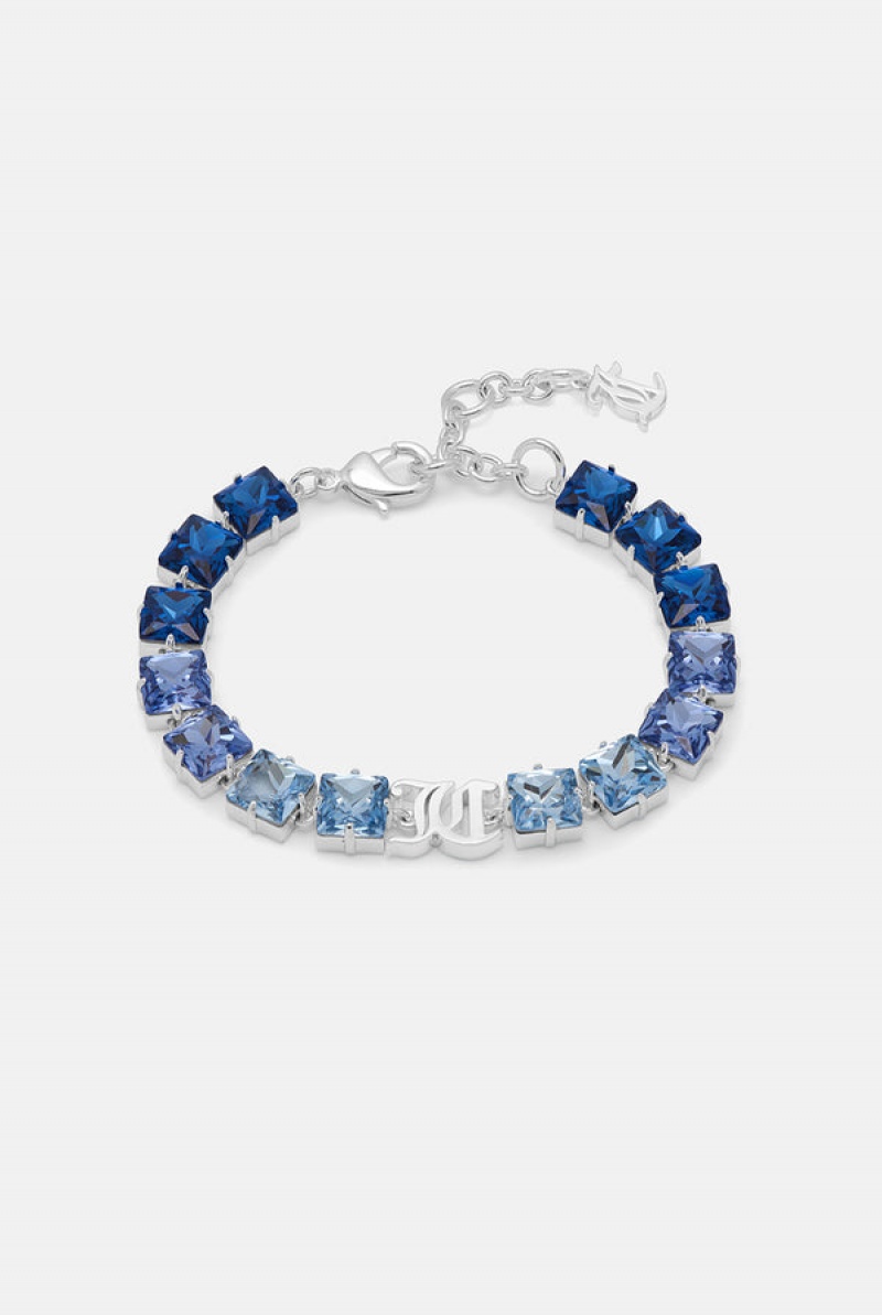 Juicy Couture Crystal JC Bracelet Blå | JC-SN652359