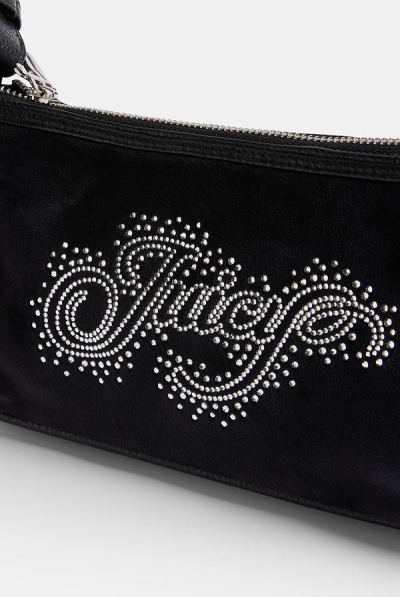 Juicy Couture Diamante Scatter Bag Svarte | JC-SN652219