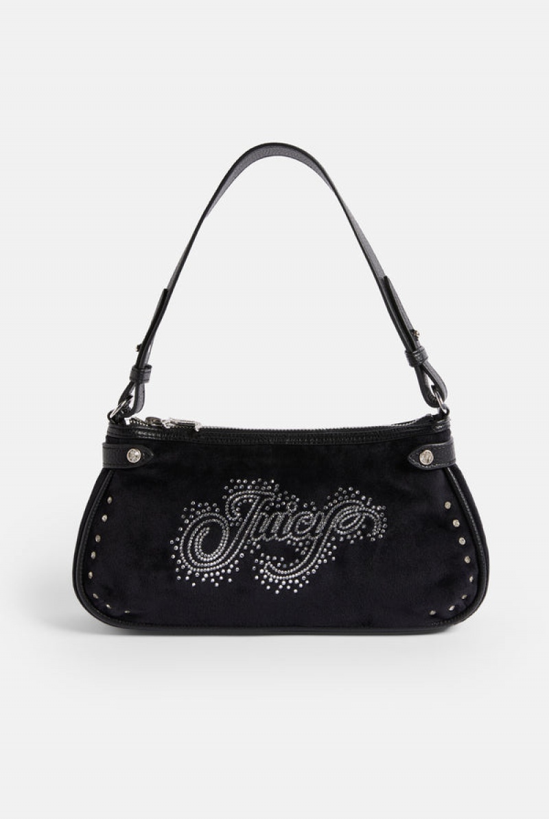 Juicy Couture Diamante Scatter Bag Svarte | JC-SN652219