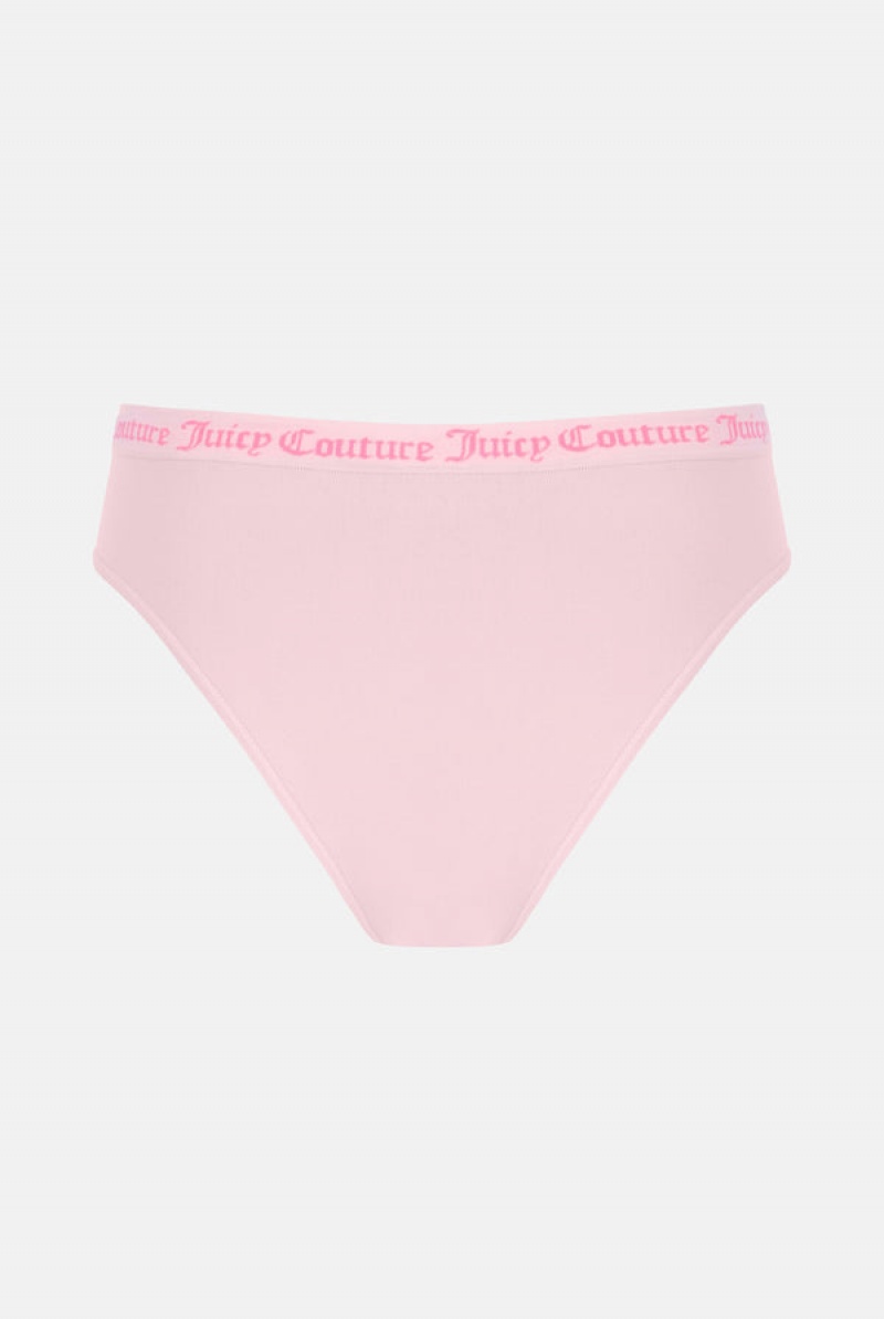 Juicy Couture Flate Knit Seamless Mid-rise Brief Pack X3 Multicolor | JC-SN652232