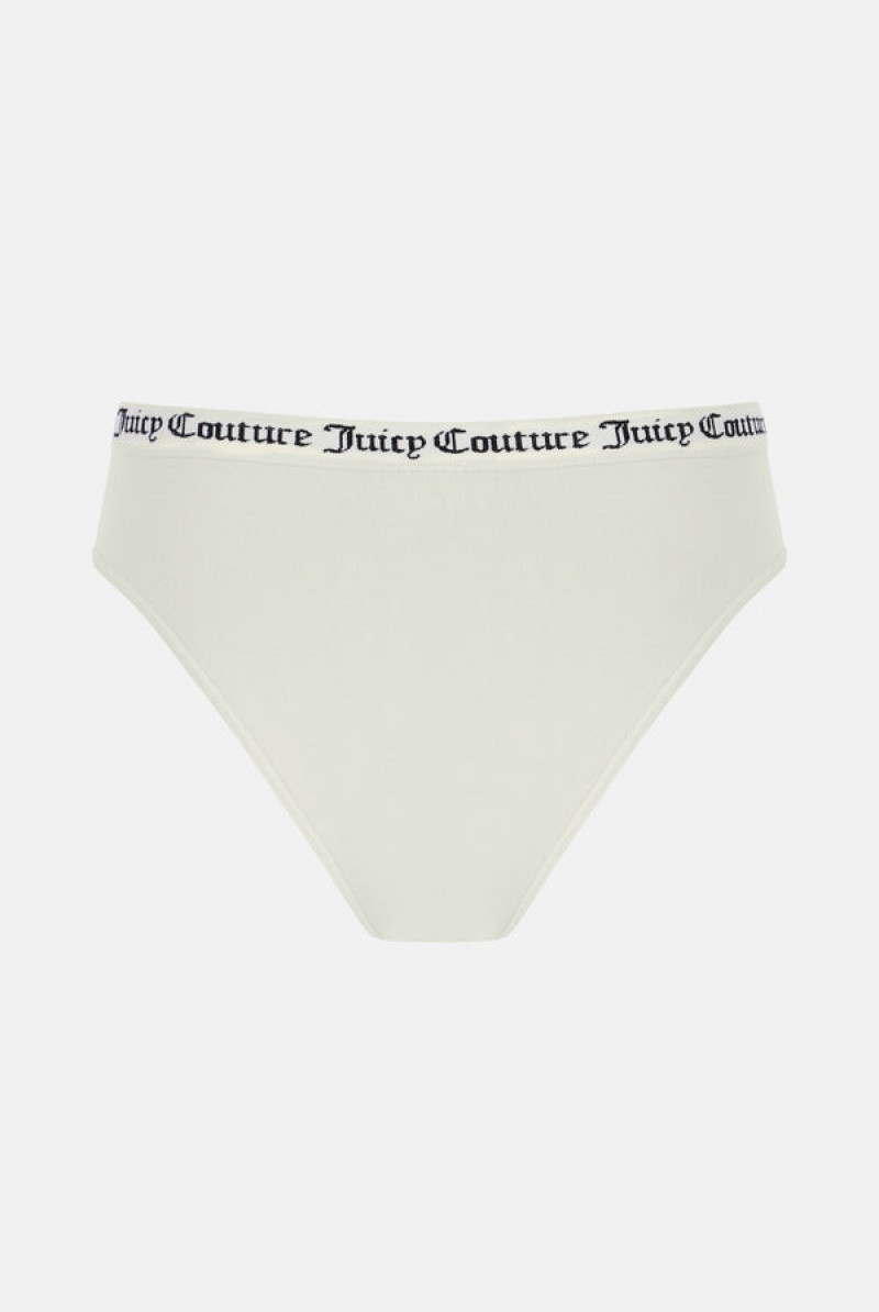 Juicy Couture Flate Knit Seamless Mid-rise Brief Pack X3 Multicolor | JC-SN652233