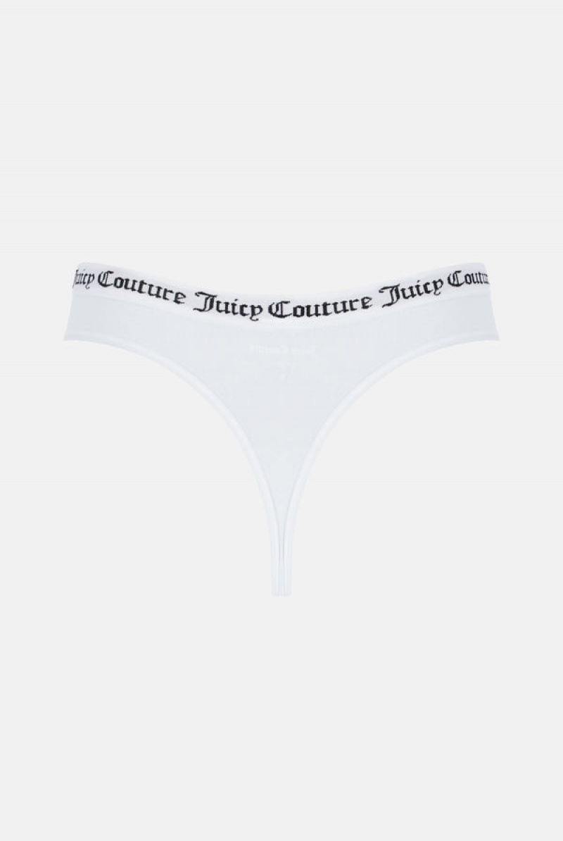 Juicy Couture Flate Knit Seamless Thong Pack X3 Multicolor | JC-SN652234