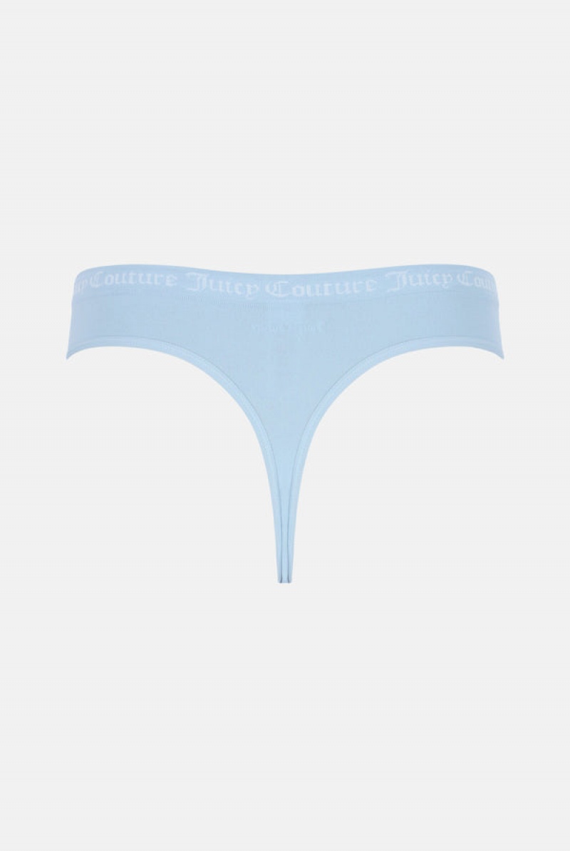 Juicy Couture Flate Knit Seamless Thong Pack X3 Multicolor | JC-SN652235