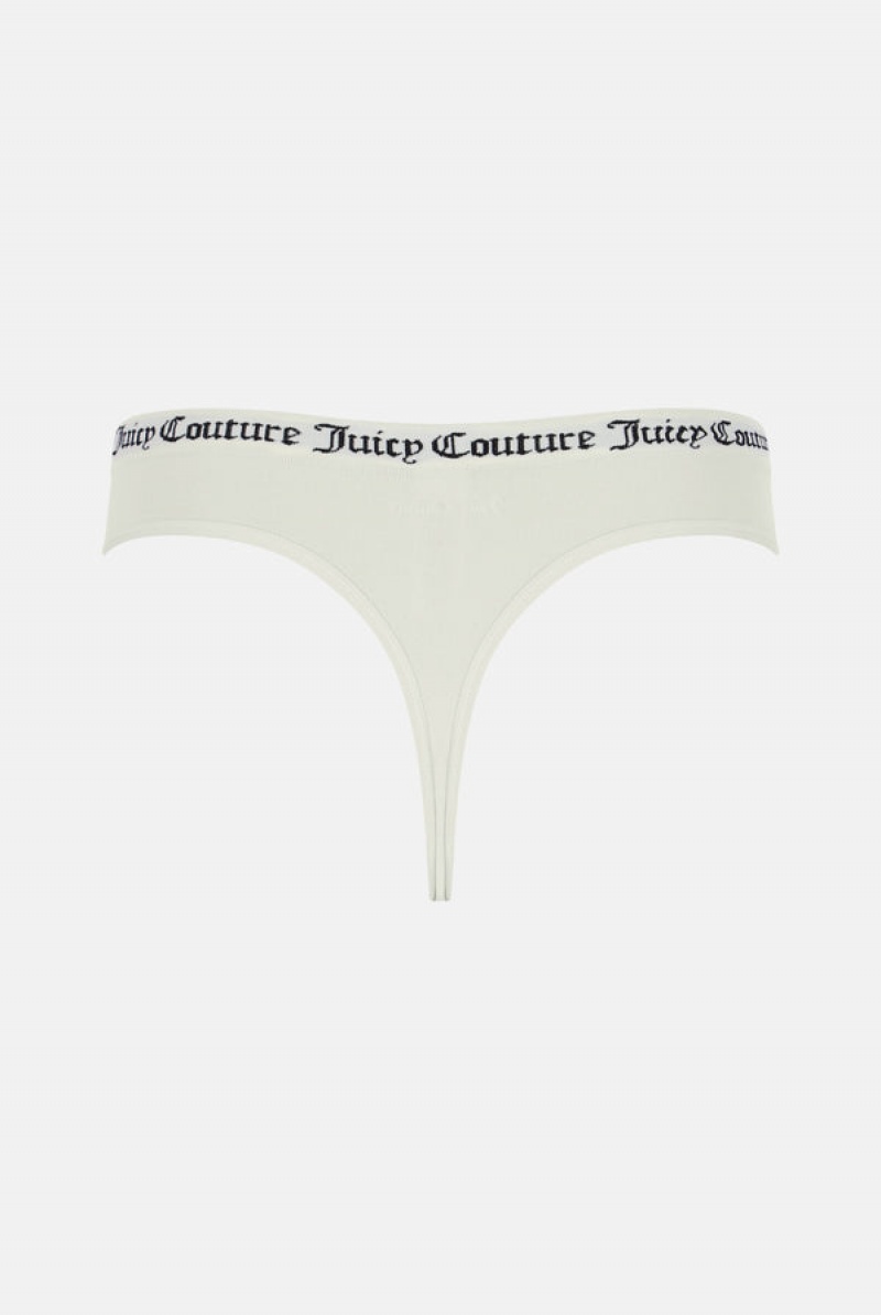 Juicy Couture Flate Knit Seamless Thong Pack X3 Multicolor | JC-SN652235