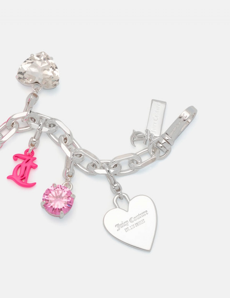 Juicy Couture Heart Disc Charm Sølv | JC-SN652407