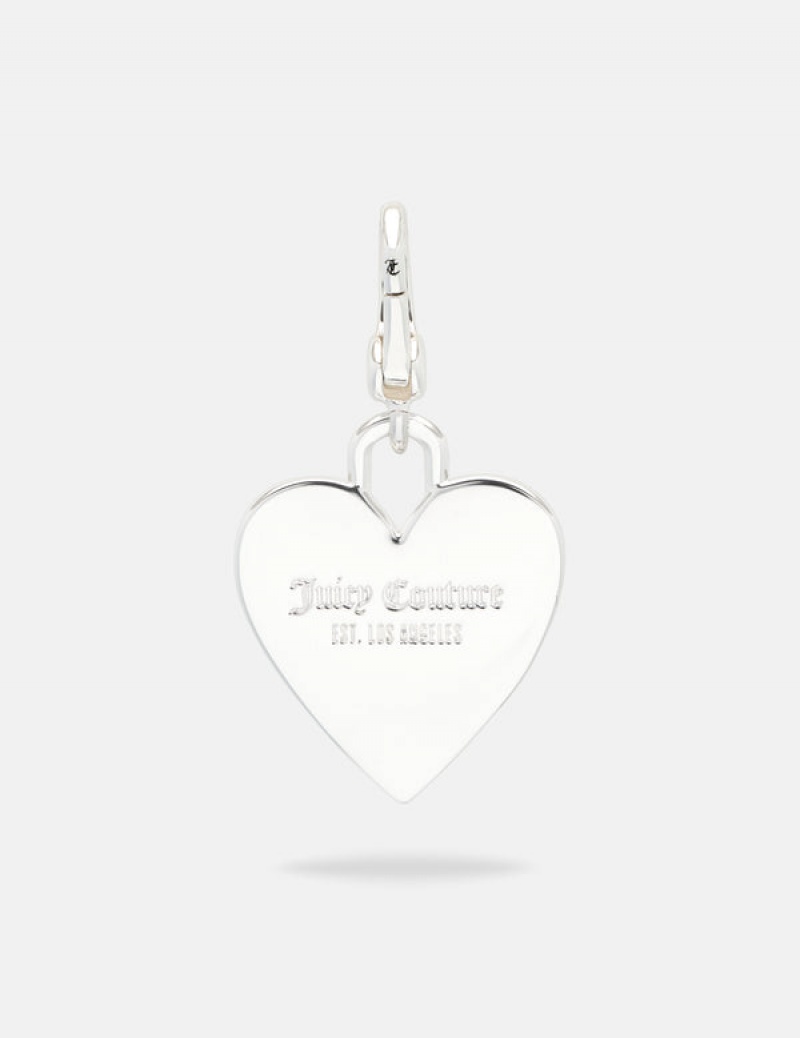 Juicy Couture Heart Disc Charm Sølv | JC-SN652407