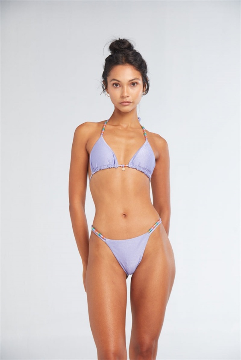 Juicy Couture Iris Lilac Shine Top Lilla | JC-SN651842