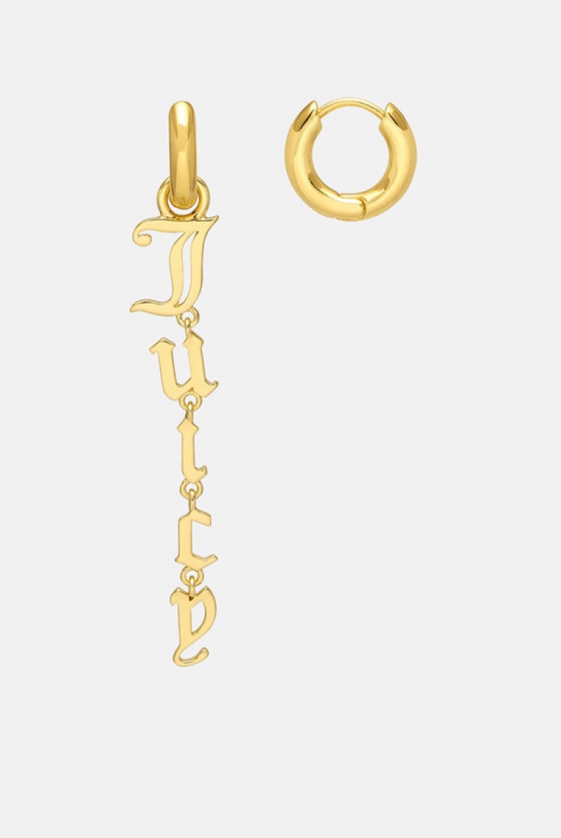 Juicy Couture Juicy Drop Earrings Gull | JC-SN652354