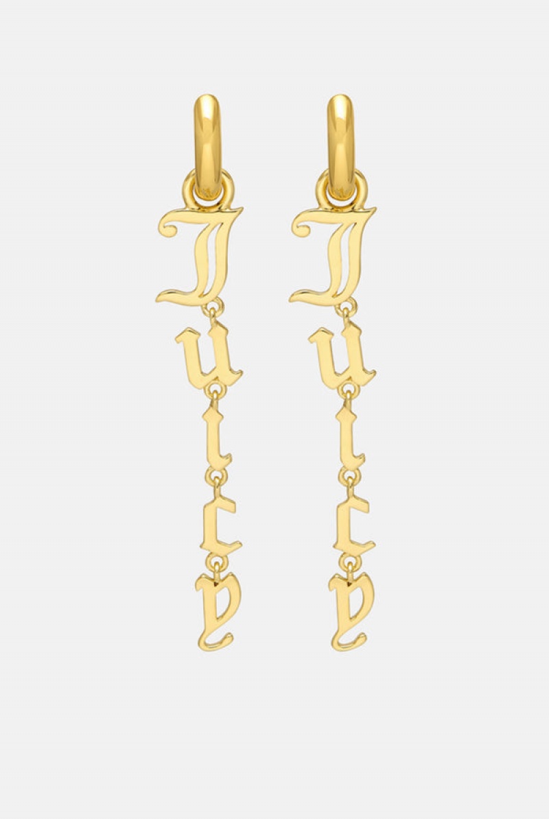 Juicy Couture Juicy Drop Earrings Gull | JC-SN652354