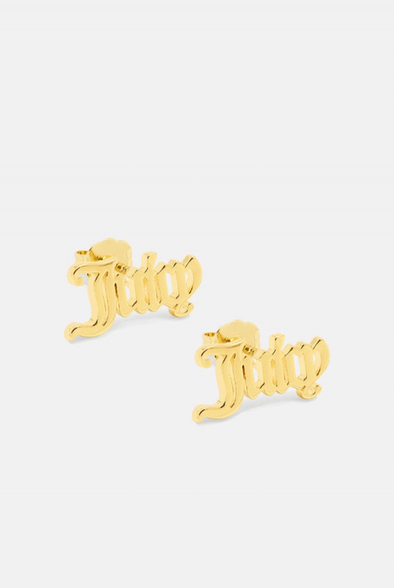 Juicy Couture Juicy Stud Earrings Gull | JC-SN652346