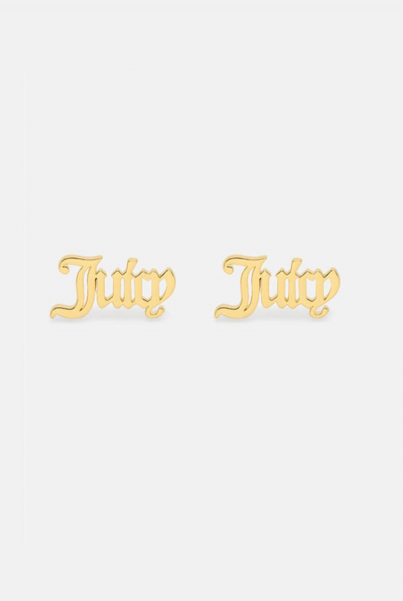 Juicy Couture Juicy Stud Earrings Gull | JC-SN652346