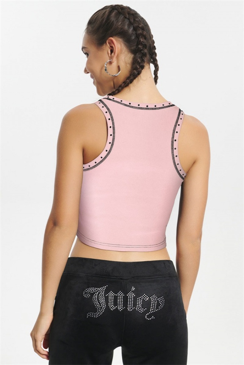 Juicy Couture Juicy Sweetheart Tank Rosa | JC-SN651631