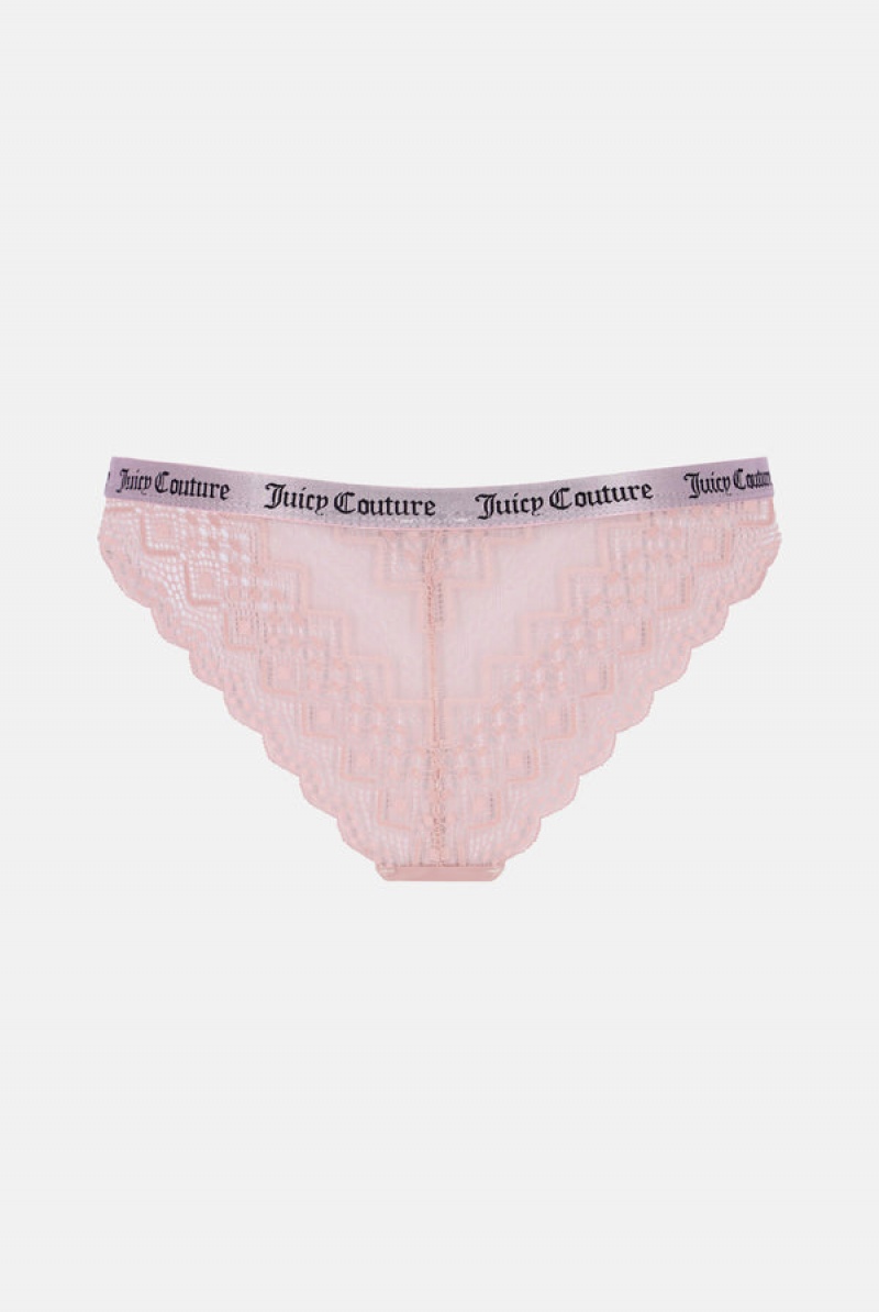 Juicy Couture Pack Of 3 Blonder Trim Briefs Multicolor | JC-SN652240