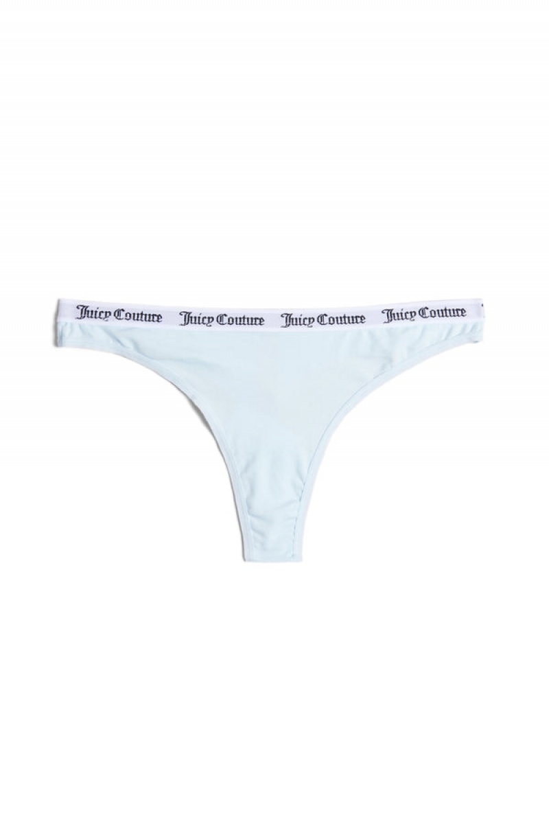 Juicy Couture Pack Of 3 Bomull Thongs Multicolor | JC-SN652266