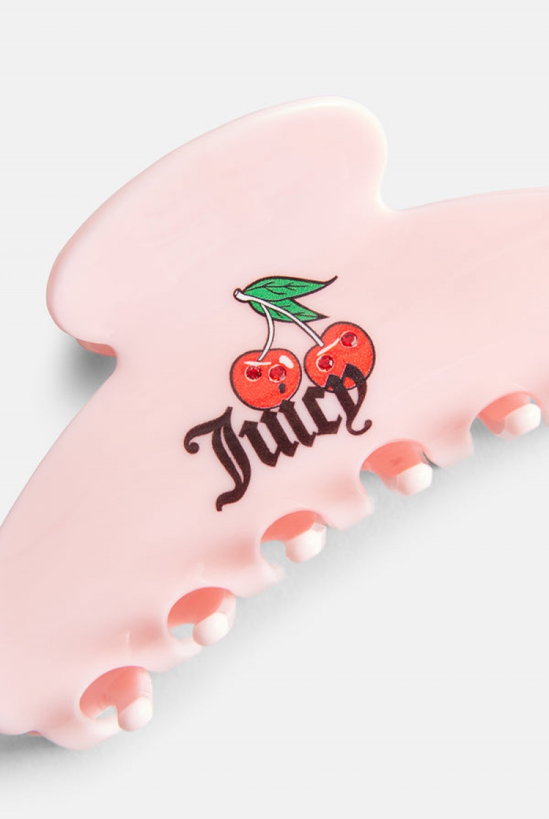 Juicy Couture Set Of 2 Cherry Claw Hair Clips Multicolor | JC-SN652333