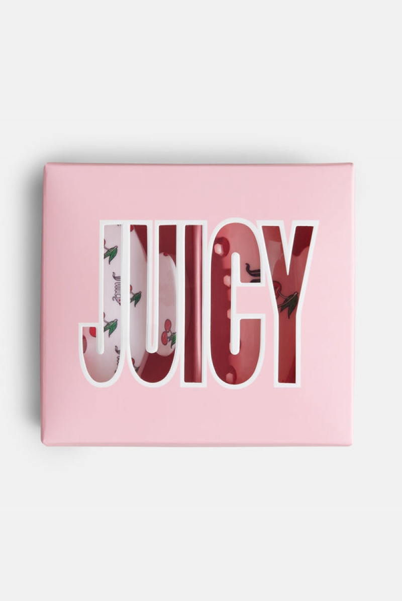 Juicy Couture Set Of 2 Cherry Claw Hair Clips Multicolor | JC-SN652333