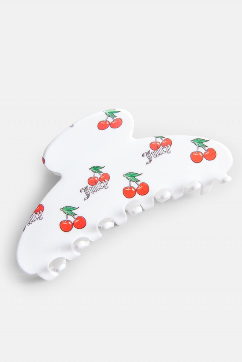 Juicy Couture Set Of 2 Cherry Claw Hair Clips Multicolor | JC-SN652333