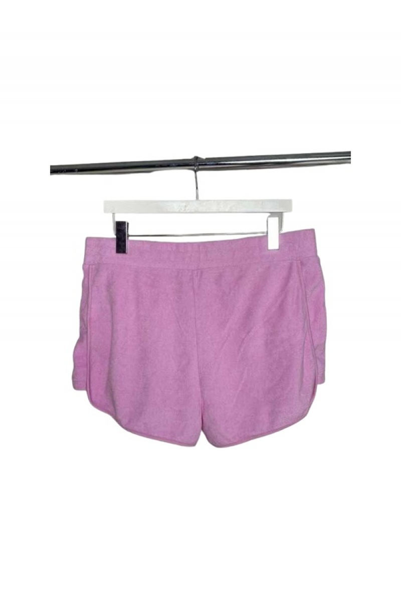 Juicy Couture Terry Logo Retro Shorts—rejuiced Lilla | JC-SN651810